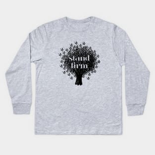 Stand firm Kids Long Sleeve T-Shirt